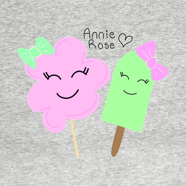 Cotton Candy and Popsicle by AnnieRose